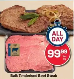 Pick n Pay Hypermarket Bulk Tenderised Beef Steak offer