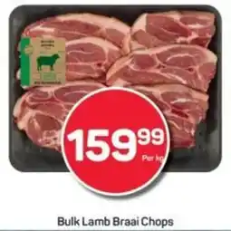 Pick n Pay Hypermarket Bulk Lamb Braai Chops offer