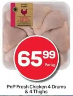 Pick n Pay Hypermarket PnP Fresh Chicken 4 Drums & 4 Thighs offer