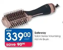 Clicks Safeway Salon Series Volumising Hot-Air Brush offer