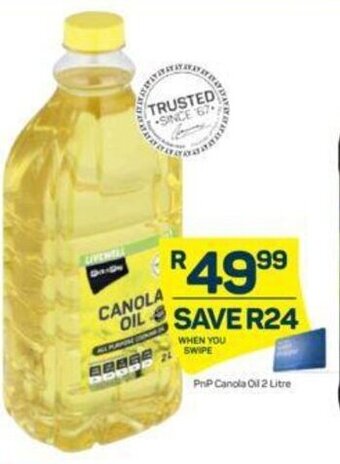 PnP Canola Oil 2L