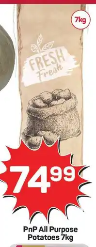 Pick n Pay Hypermarket PnP All Purpose Potatoes 7kg offer