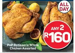 Pick n Pay PnP Rotisserie Whole Chicken Assorted offer