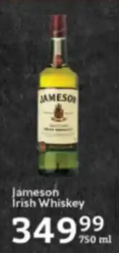 Oxford Freshmarket Jameson Irish Whiskey offer