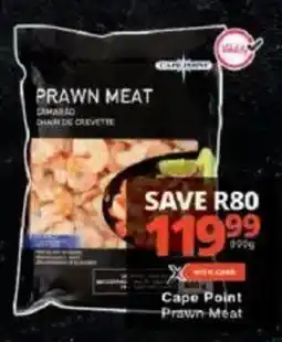 Checkers Cape Point Prawn Méat offer