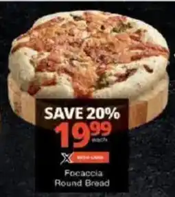 Checkers Focaccia Round Bread offer