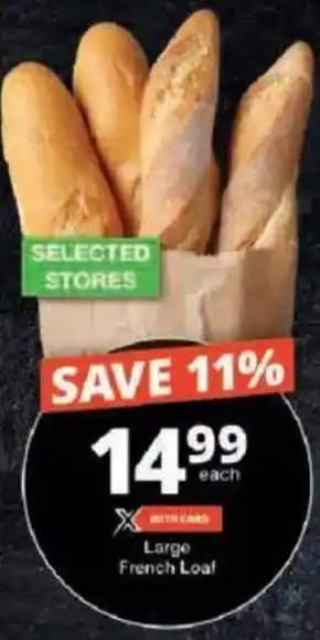 Checkers Large French Loaf offer