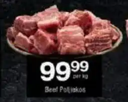 Checkers Beef Potjiekos offer