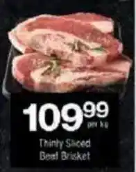 Checkers Thinly sliced Beef Brisket offer
