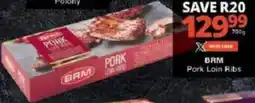 Checkers BRM Pork Loin Ribs offer