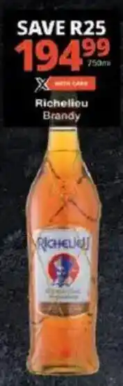 Checkers Richelieu Brandy offer
