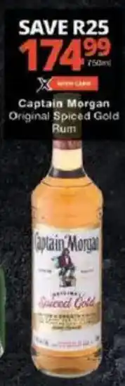 Checkers Captain Morgan Original Spiced Gold Rum offer