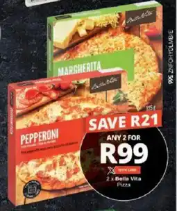 Checkers Bella Vita Pizza offer