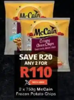 Checkers McCain Frozen Potato Chips offer