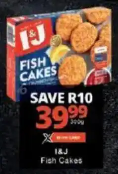 Checkers I&J Fish Cakes offer