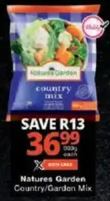 Checkers Natures Garden Country/ Garden Mix offer