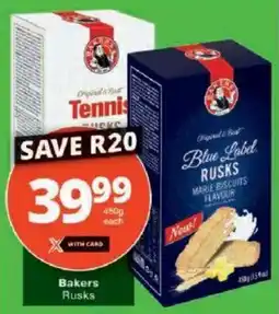 Checkers Bakers Rusks offer