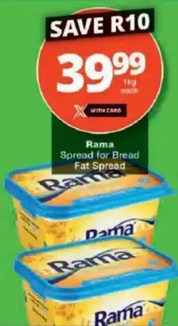 Checkers Rama Spread for Bread Fat Spread offer