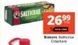 Checkers Bakers Salticrax Crackers offer