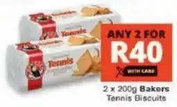 Checkers Bakers Tennis Biscuits offer