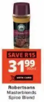 Checkers Robertsons Masterblends Spice Blend offer