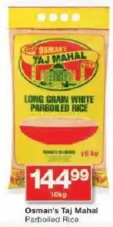Checkers Osman's Taj Mahal Parboiled Rice offer