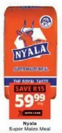 Checkers Nyala Super Maize Meal offer