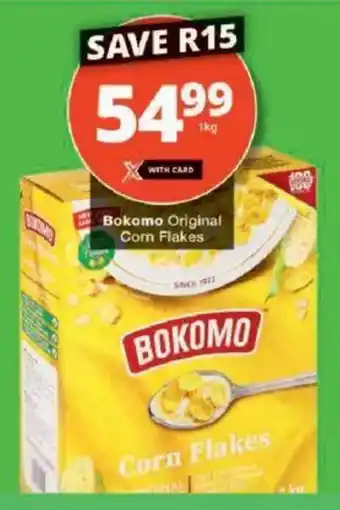 Checkers Bokomo Original Corn Flakes offer