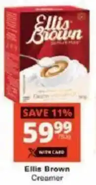 Checkers Ellis Brown Creamer offer