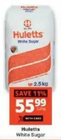 Checkers Huletts White Sugar offer