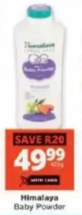 Checkers Himalaya Baby Powder offer