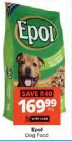 Checkers Epol Dog Food offer