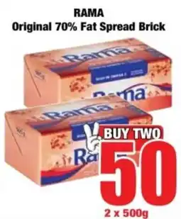 Boxer RAMA Original 70% Fat Spread Brick offer