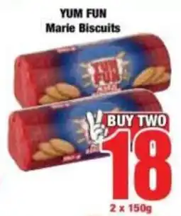 Boxer YUM FUN Marie Biscuits offer