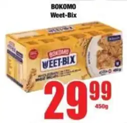 Boxer BOKOMO Weet-Bix offer