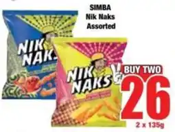 Boxer SIMBA Nik Naks Assorted offer