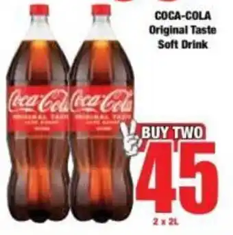 Boxer COCA-COLA Original Taste Soft Drink offer