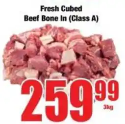 Boxer Fresh Cubed Beef Bone In offer