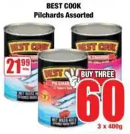 Boxer BEST COOK Pilchards Assorted offer