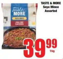 Boxer TASTE & MORE Soya Mince Assorted offer