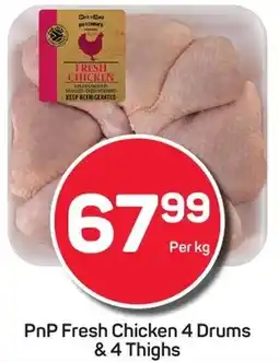 Pick n Pay PnP Fresh Chicken 4 Drums & 4 Thighs offer