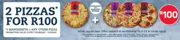 Pick n Pay PnP Hawaiian, Three Cheese, Margherita, Club, Ham & Mushroom, Pepperoni, Bacon & Feta or Sweet & Sticky BBQ Chicken offer