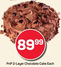 Pick n Pay PnP 2-Layer Chocolate Cake offer