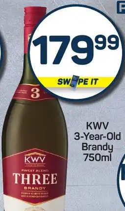 Pick n Pay KWV 3-Year-Old Brandy offer