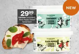 Checkers Fairview Camembert/ Black Pepper Cheese Spread offer