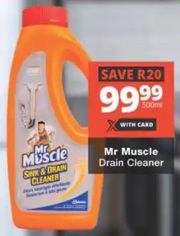 Checkers Mr Muscle Drain Cleaner offer