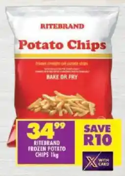 Shoprite Ritebrand frozen potato chips offer