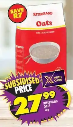 Shoprite Ritebrand oats offer