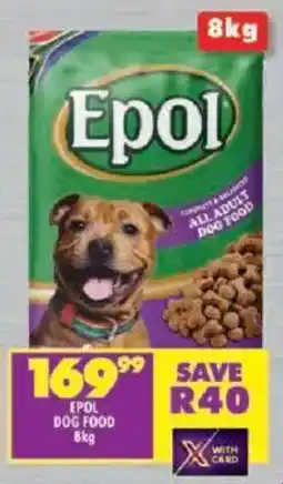 Shoprite Epol dog food offer