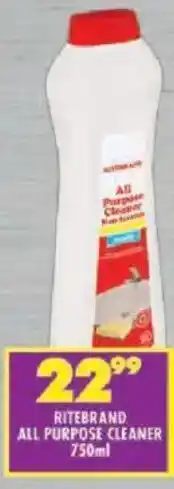 Shoprite Ritebrand all purpose cleaner offer